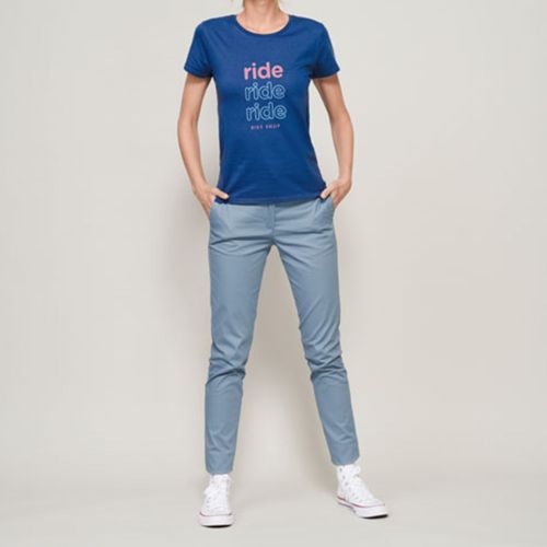 Bomulds dame T-shirt - Billede 16